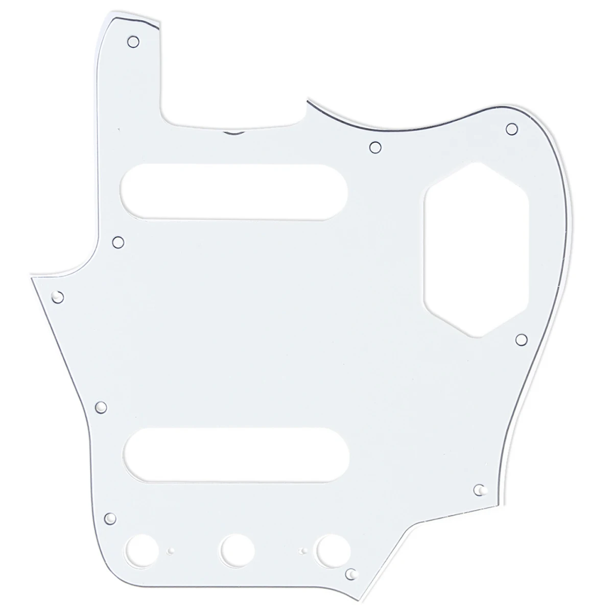 Musiclily Pro 10-Loch 65 60er Jahre Vintage-Stil Gitarren-Schlagbrett für Fender American Jaguar – Detail 14