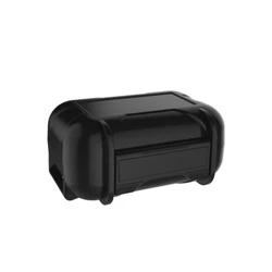 Compact KZ ABS Earphone Storage Case - Dustproof & Anti - Lost Travel Organizer Box (Black)
