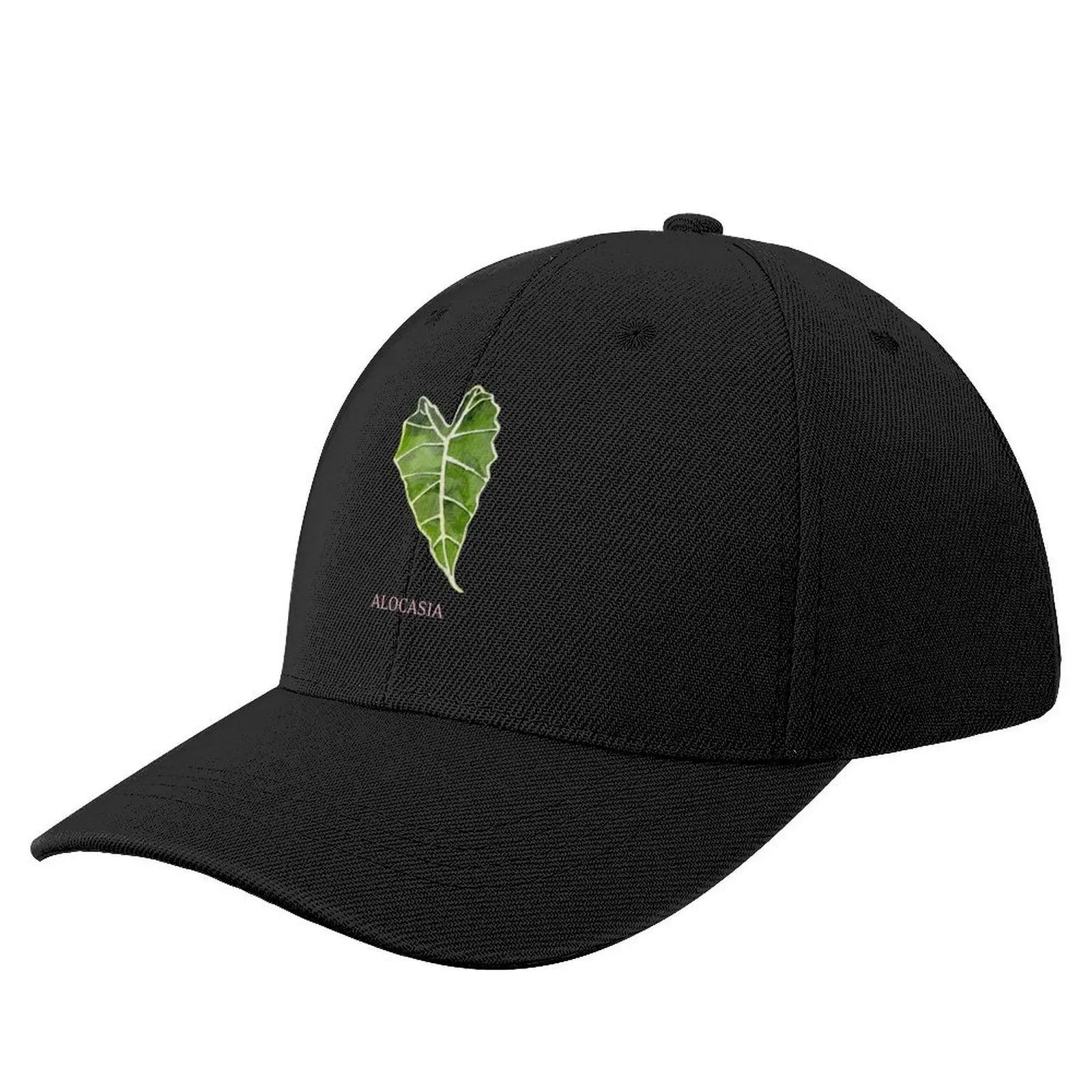 Alocasia Houseplant Leaf Con Nome Berretto Da Baseball Designer Hat Anime Women'S Golf Wear Uomo