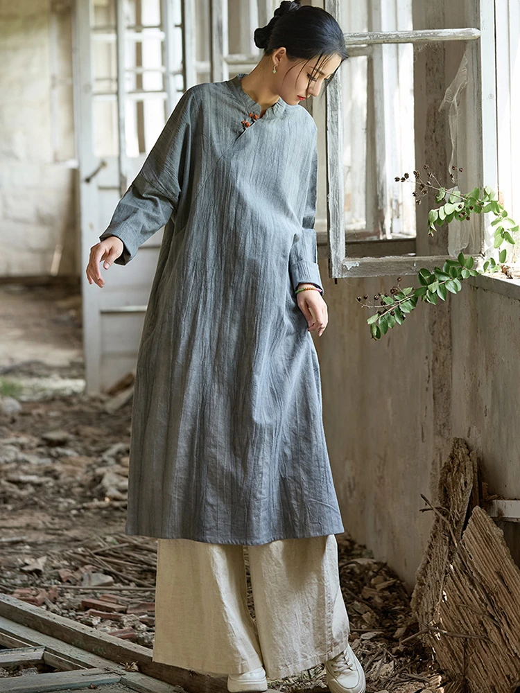 ladies casual cotton dresses Moving Slowly Tomato Red Cotton Gauze Sleeveless Midi Dress main image 0