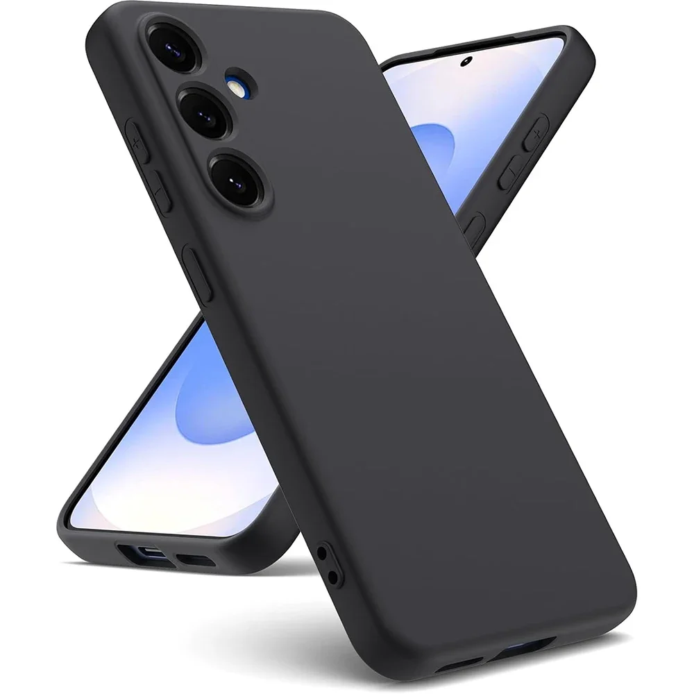 Luxury Liquid Silicone Shockproof Matte Candy Color Soft Case Cover