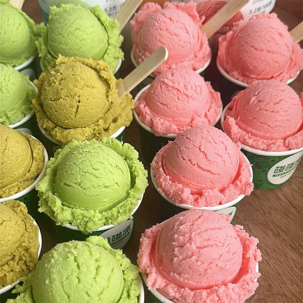 Modello per l'amante del dessert Una paletta del deliziosa dal tradizionale  negozio di gelato italiano, palline rotonde complete per il gelato sta  sdraiate dalla tazza - AliExpress, image size:1000x1000