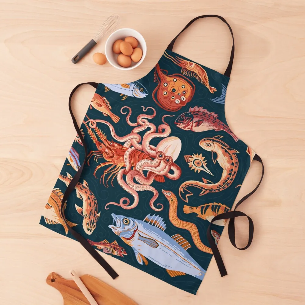 Pompeii Marine MosaicApron restaurant kitchen equipment