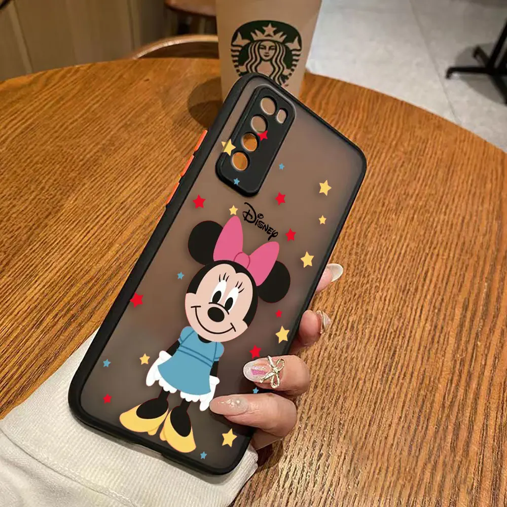 thumbnail image 1 of Matte Case for Huawei NOVA Y70 10 9 8SE 8 7SE 7I 7 6 5I 5 3I 4G 5G Case Funda Coque Capa Shell Mickey Minnie Mouse Anime Cartoon, 1 of 5