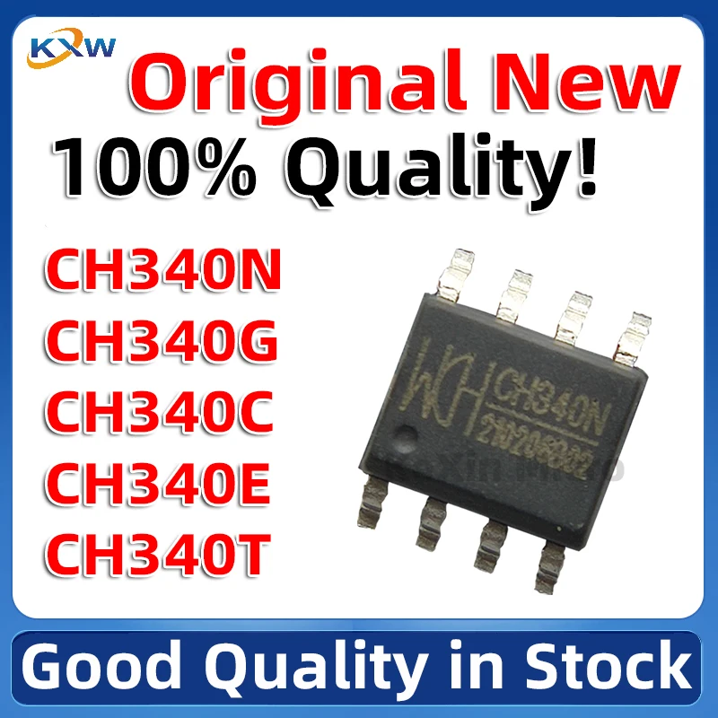 5PCS-100-New-Original-CH340N-340N-CH340G-CH340C-CH340E-CH340T-CH334R ...