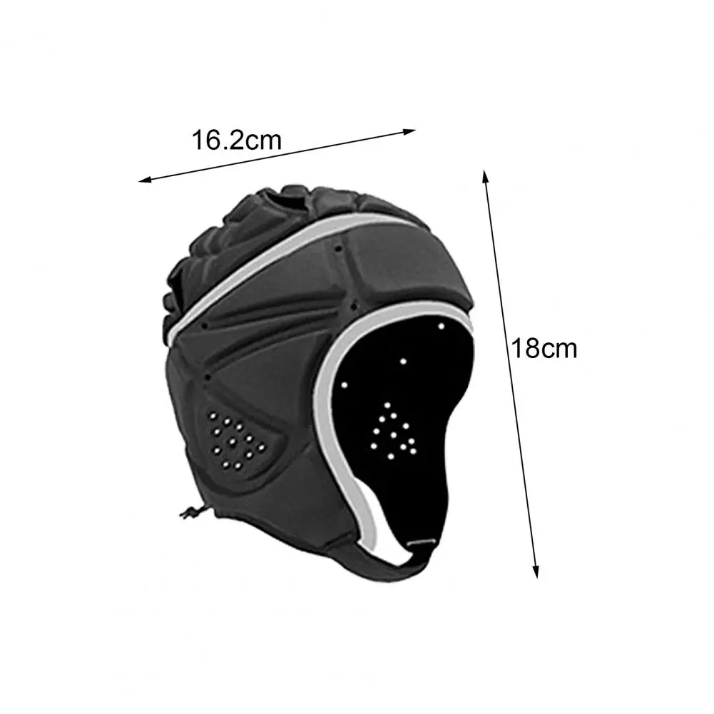 Practical Goalkeeper Helmet Sponge Baseball Helmet with Adjustable Buckle Effective Lace Up Design Baseball