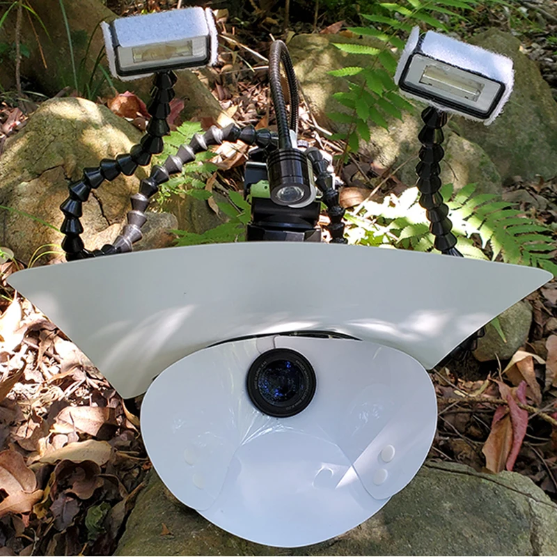 Universal Macro Fotografia Difusor Reflector Grupo 360 ° Surround Light Remover Sombra Ovo Ecológico Jóias Composto Eye Shoot - Image 3
