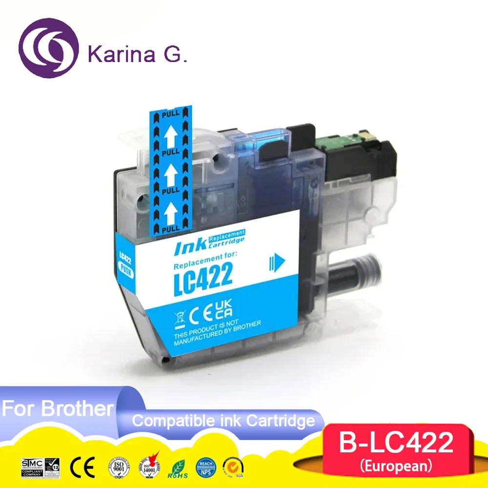 Standard capacity LC422 422 Compatible Ink Cartridge For MFC-J5340DW MFC-J5345D