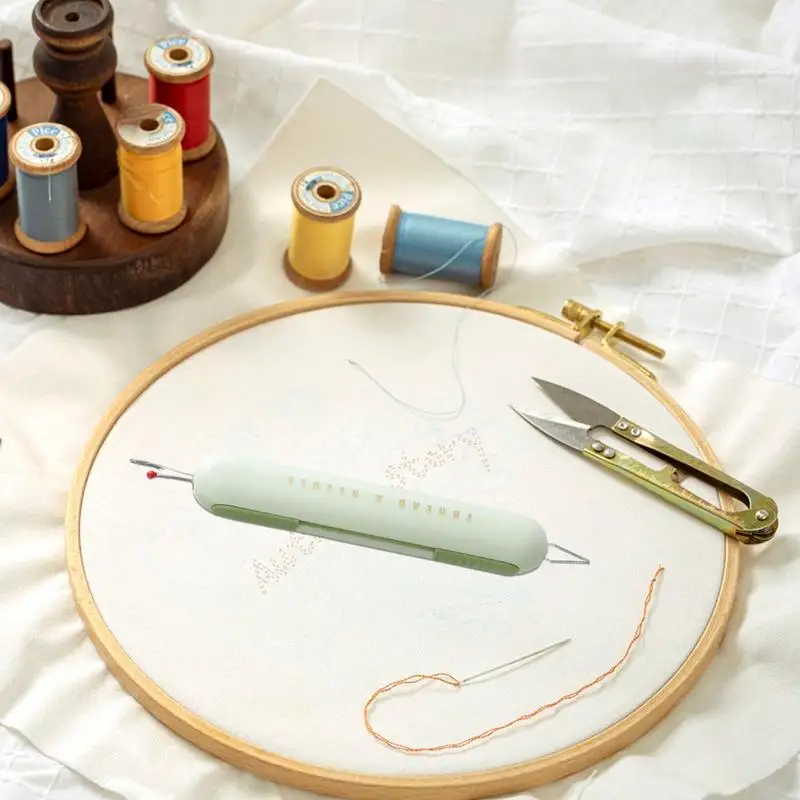 Seam Thread Remover 2-in-1 Stitching Remover and Threader Manual Sewing Tools for Household Sewing Accessories for DIY Art