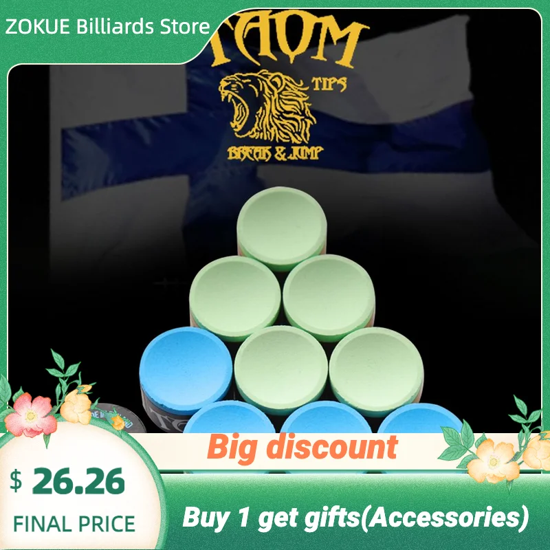 Taom Chalk Blue Green Colors Billiard Chalk Snooker Chalk Pool Chalk