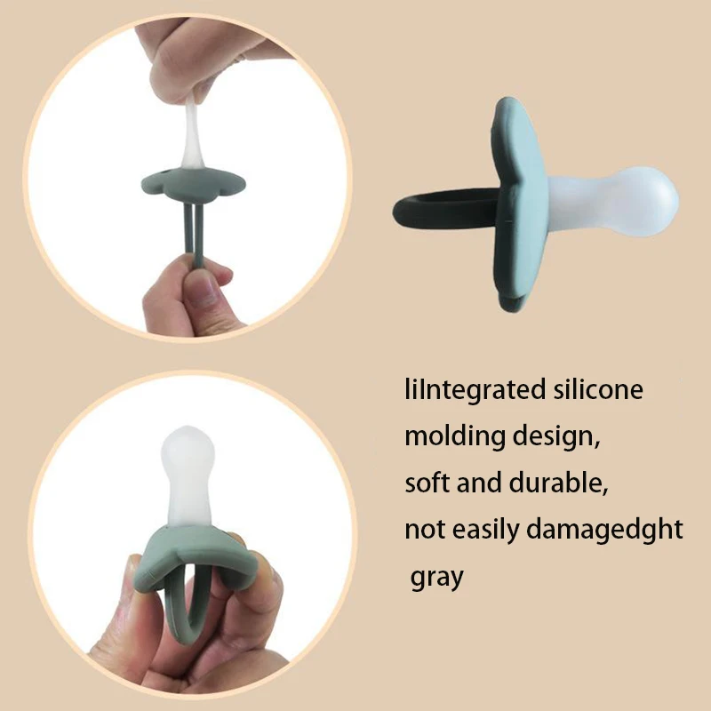 Cross Border Popular Baby Pacifiers, Silicone Lace Pacifiers, Stop Crying, Soothe Children, Sleep, and Prevent Bloating. Dental