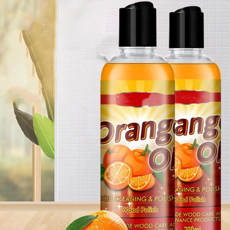 Wood Floor Oil Orange Oil For Garden Furniture 300ml Hardwood Floor Polish Care Anti-cracking Brighten Refill For Home Wood