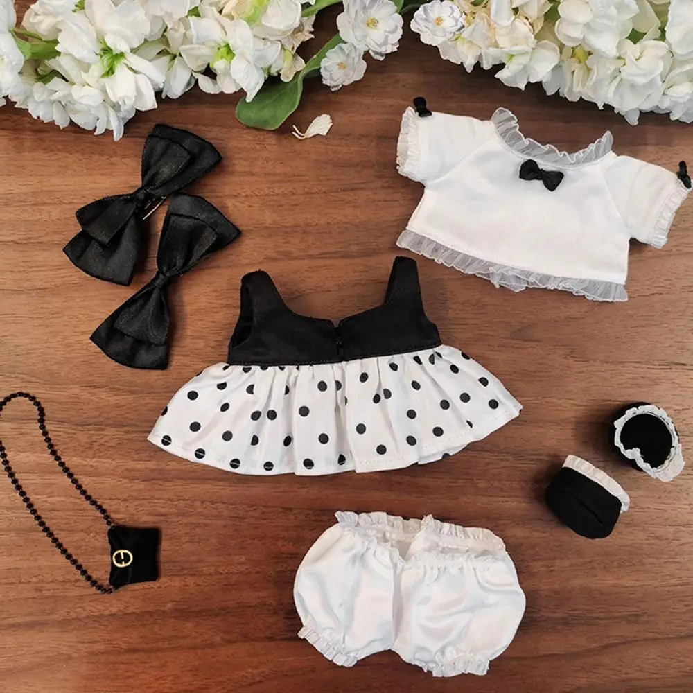 

For 20cm Dolls Tops Clothes Accessories Doll Sweatshirt Outfits Shoes Clothes Handmade Doll Blouse Doll Shirt Skirt