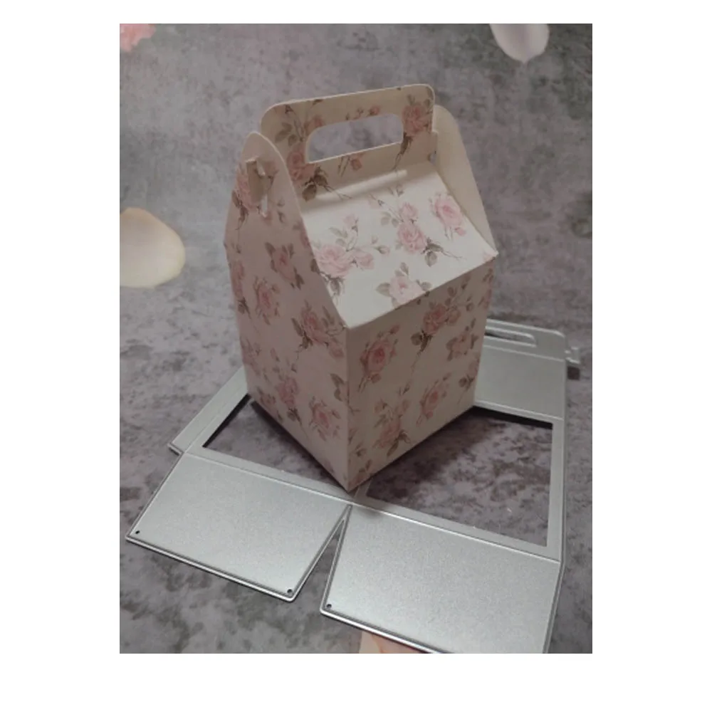 

Подарочная коробка металлические пресс-формы Скрапбукинг тиснение папка трафарет Декор альбома карты Новое поступление 2022