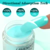 20pcs Dip Powder Nail Kit with 16 Blue Green Colors Fast Air Dry Dipping Powder and Dip Liquid Set for Nail Art Women Girls Gift 6