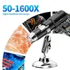 Wifi Digital Microscope 50X-1600X Magnification Handheld Microscope With Adjustable Stand for Kids Gifts Support IOS & Android 5