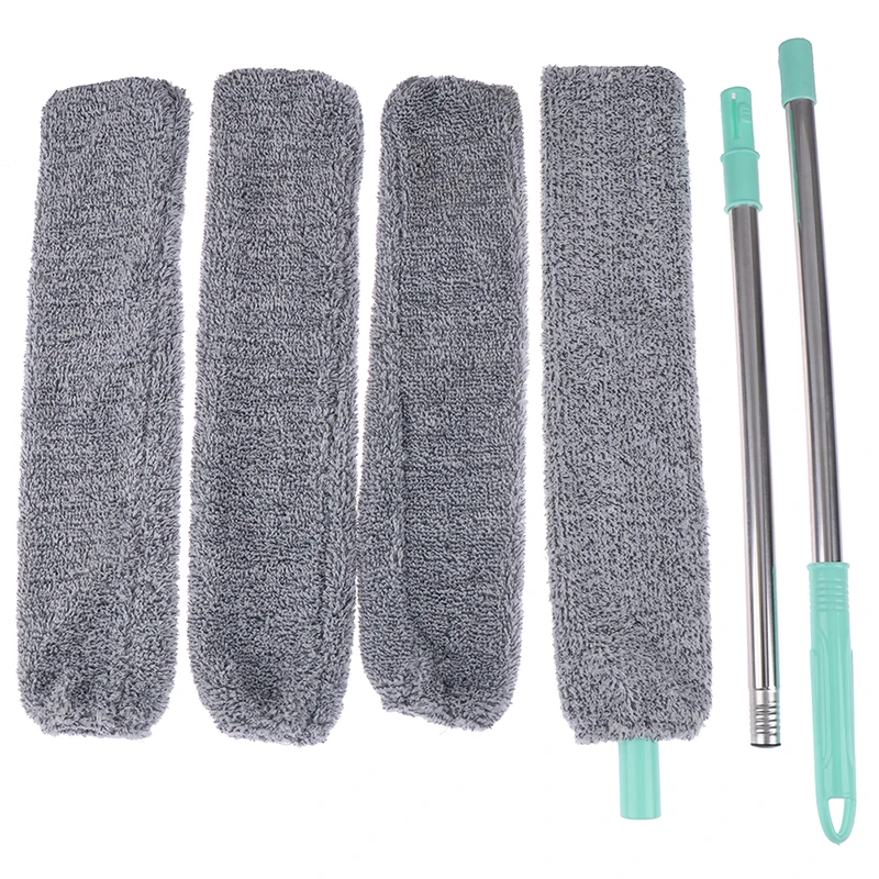 1 Set Spazzola Per La Polvere Da Comodino Manico Lungo Mop Letto Per Uso Domestico Gap Inferiore Pelo Pulito Spazzare Dusty Magic Microfibra Duster