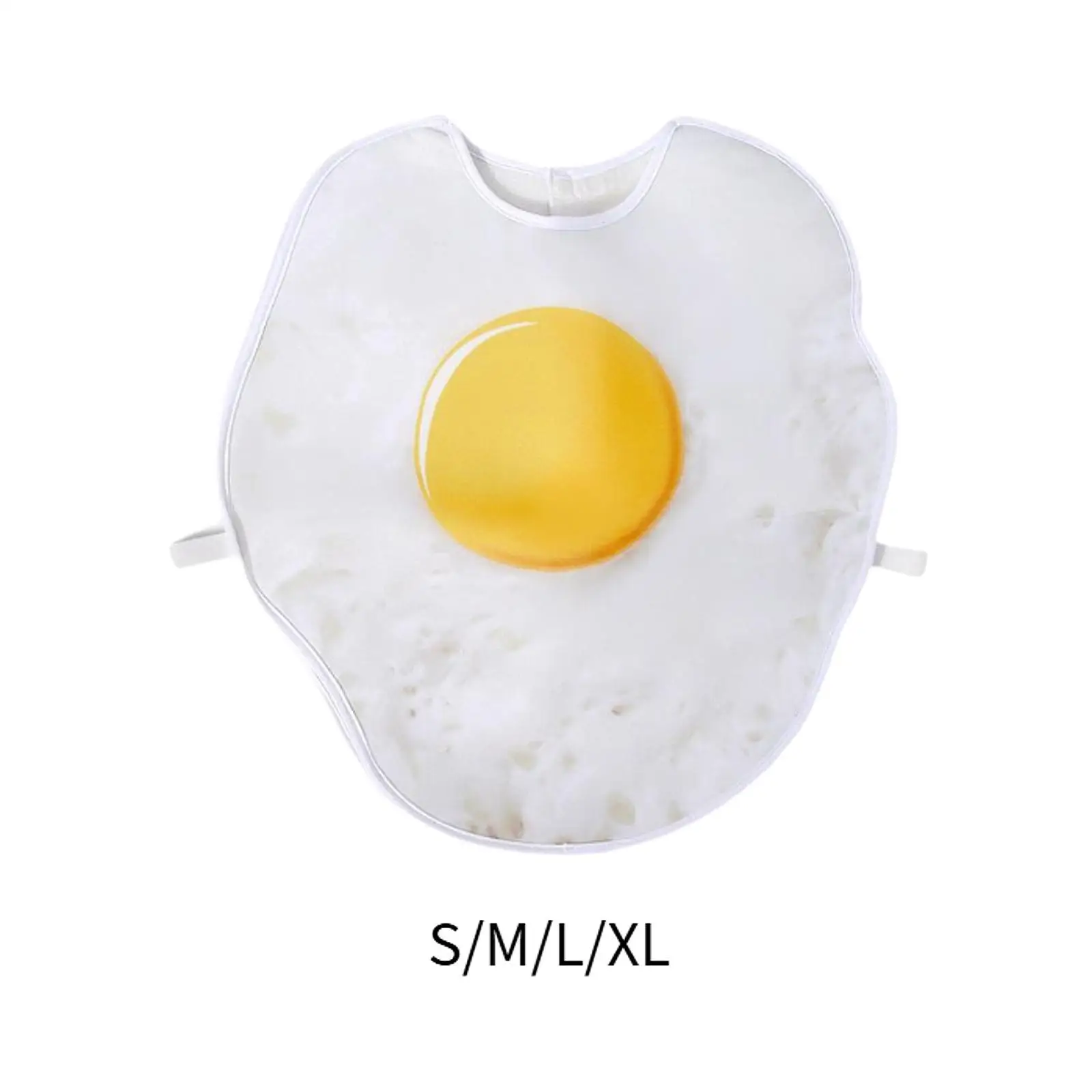 Fried Egg Costume Child Realistic Halloween Costume Lightweight Dressing up for Themed Party Holiday Carnival Show Pretend Play