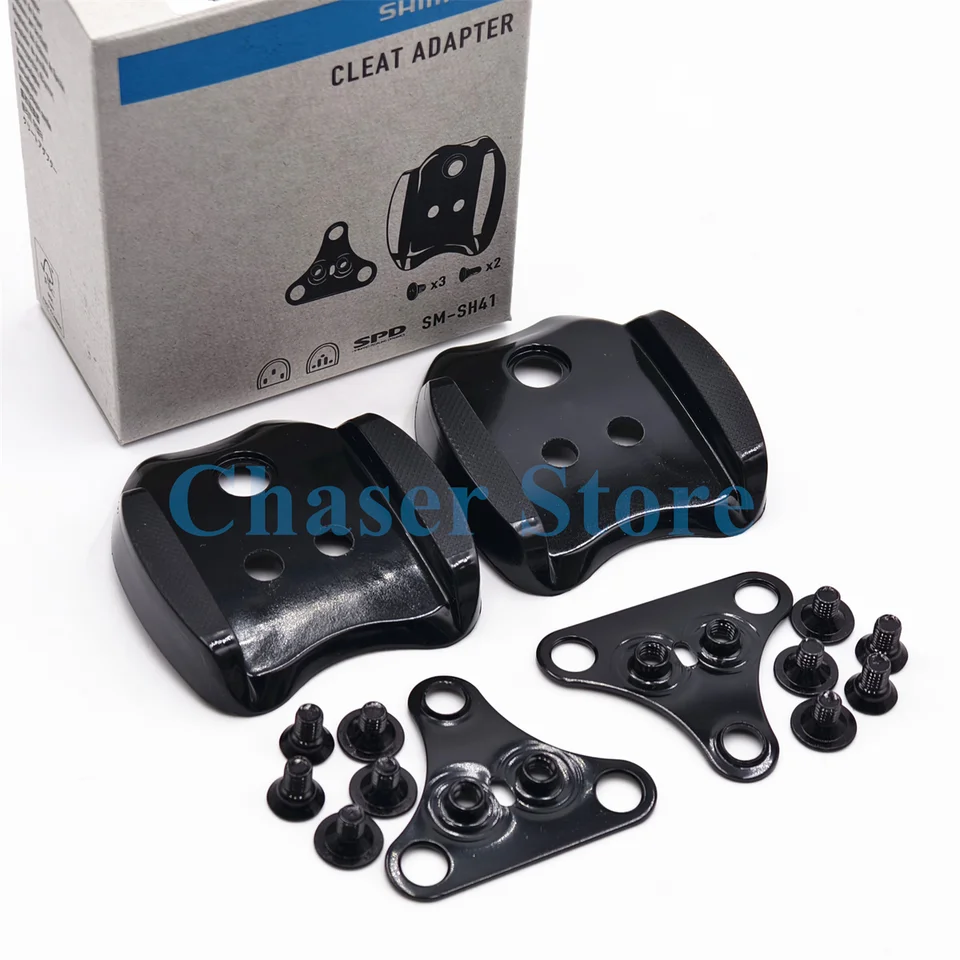 パーツ Shimano Shimano SM-SH41 Road Bike Shoes SPD Cleat Adapter - AliExpress