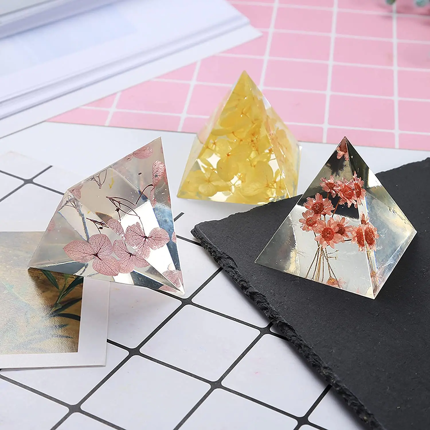 Super Groß Pyramid Silikonform, 15cm DIY Epoxidharz Handwerk