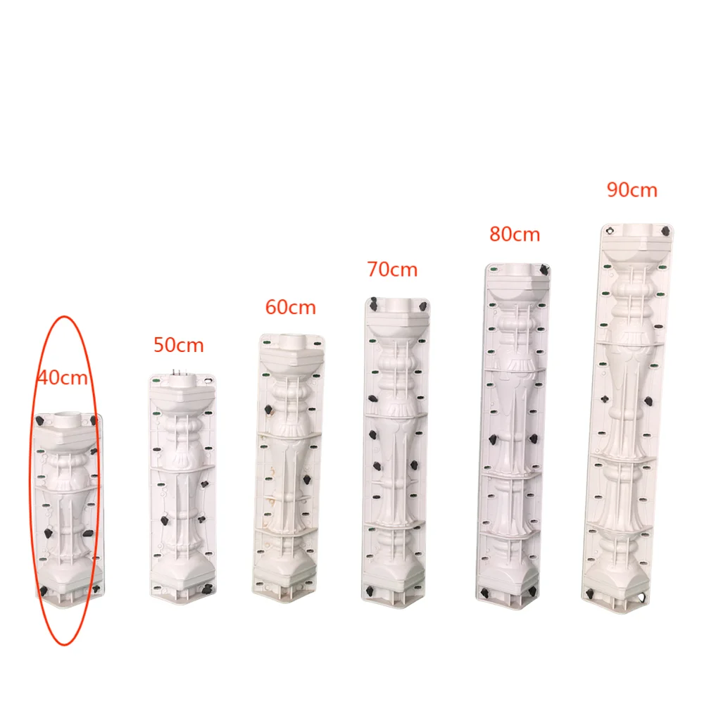ABS Precast Concrete Plastic Baluster Molds for Garden or House