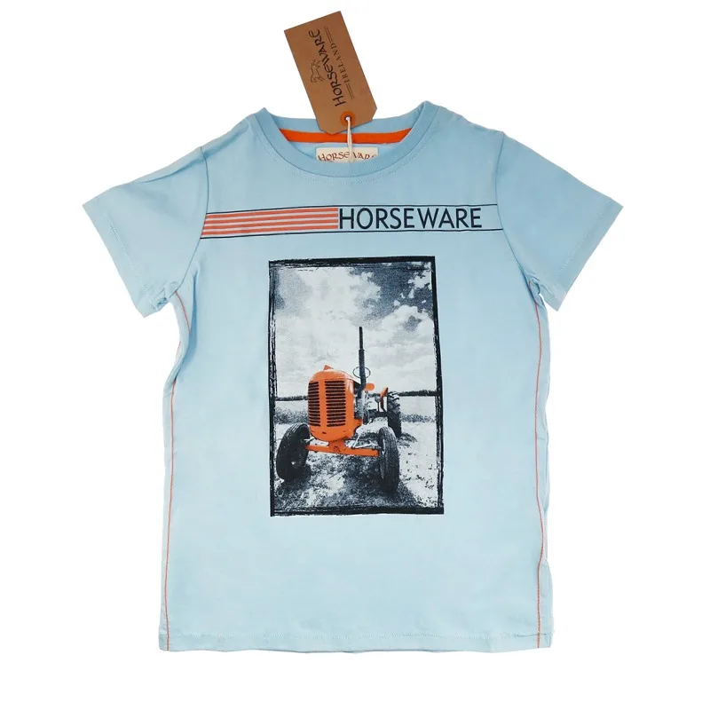 Horseware Children's Equestrian T-shirt Round Neck Summer Short Sleeve Knight Clothing Horserider HW85014