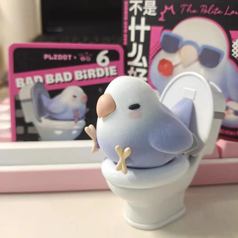 

Kawaii Bad Birdie глухая коробка фигурка животного птица таинственный сюрприз сумка Угадай Коллекционная модель Кукла Декор Детские Подарочные игрушки