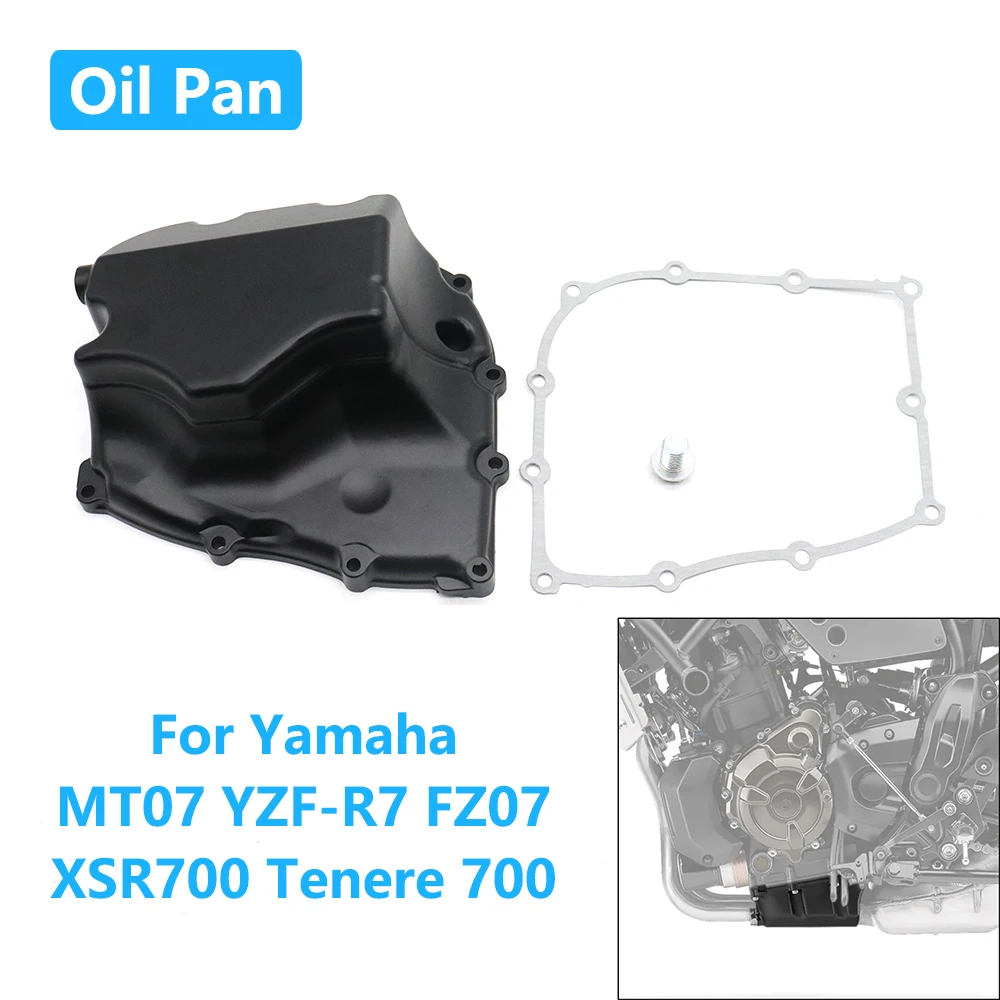 Yamaha OEM Oil Strainer Cover – Fits FZ07, MT07, XSR700, Tenere (2015-2024) – 1WS-13400-00-00