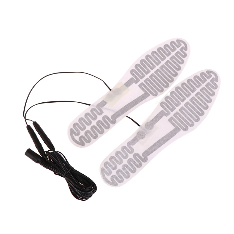 야외 스포츠용 USB 가열 깔창, 발 워머, 전기 난방 필름 깔창, 12V