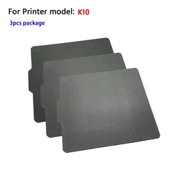 3 - Pack 3D Printer Platform Set - Enhanced 3D Printing Accessories - 3pcs (3pcs for K10 model)