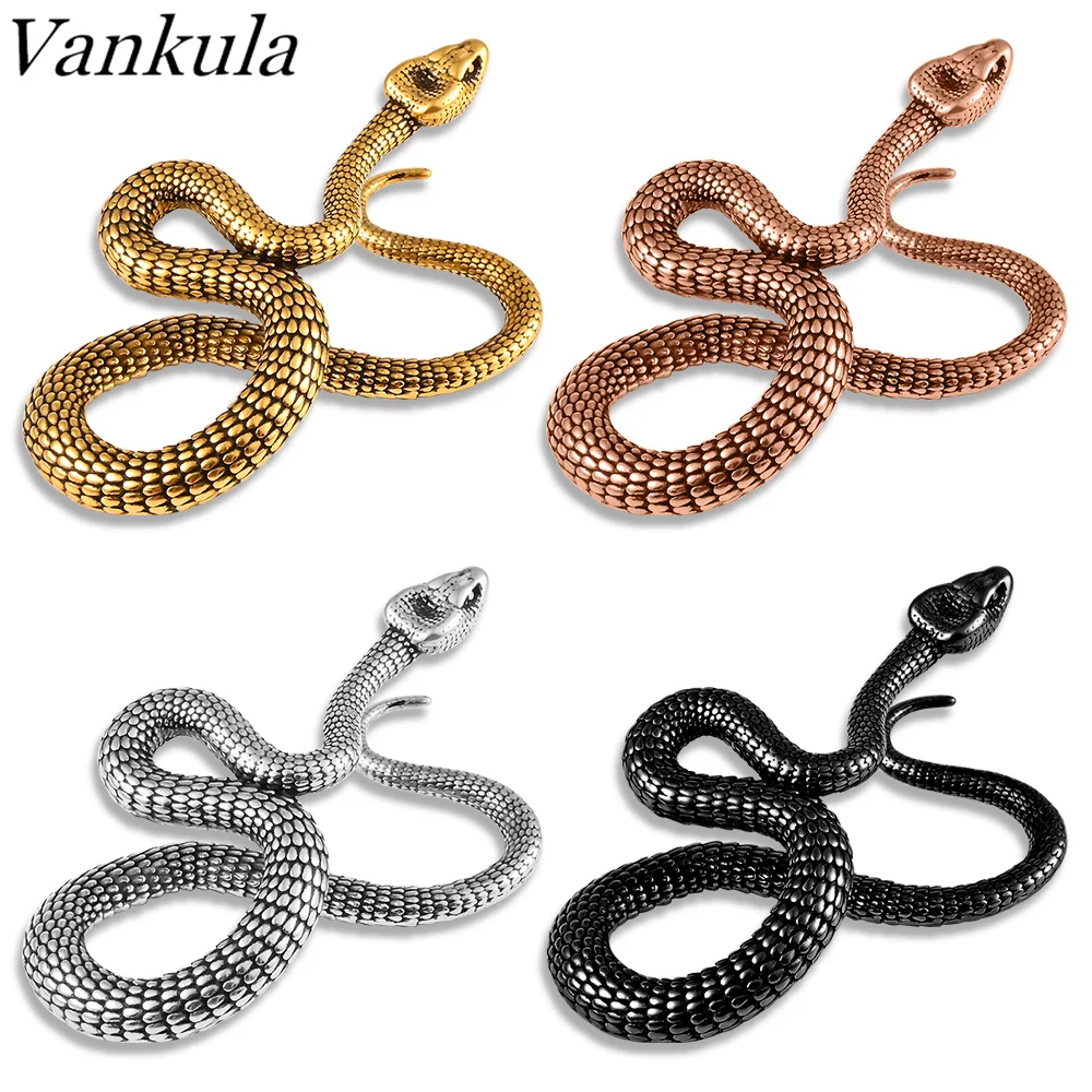 Vankula 2pc Snake Dangle Ear Weights for Stretched Ears Gauges Ear