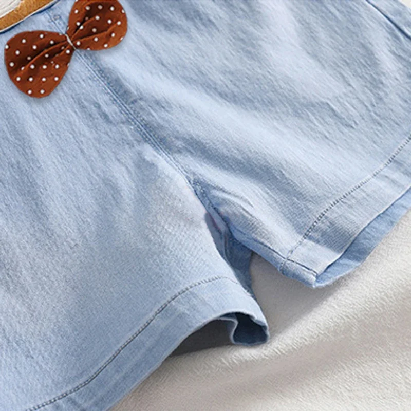 IENENS Kids Baby Boys Summer Pants Denim Shorts Jeans Overalls Toddler Infant Girls Playsuit Jumper Clothing Trousers Jumpsuits