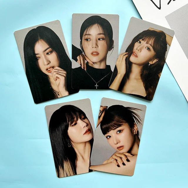 5Pcs/Set Kpop Hot Idol ITZY New Album CHECKMATE High Quality Lomo