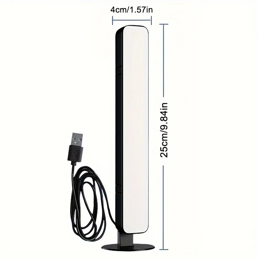 USB LED Pickup Night Light Strip RGB Lamp WIFI Tuya Music Rhythm TV Ambient Light For Gaming Room Beside Table Decor