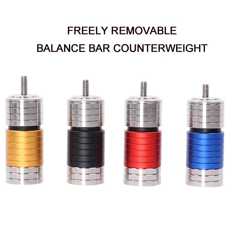 NEW Competitive Archery Aluminium X10 Balance Bar Counterweight Removable Bow Shock Absorber Available In Four Color