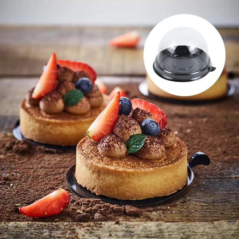 30Pcs Mini Dessert Cake Box Container Muffin Cupcake Packaging Box Wedding Birthday Party Eid Mubarak Ramadan Decor Supplies