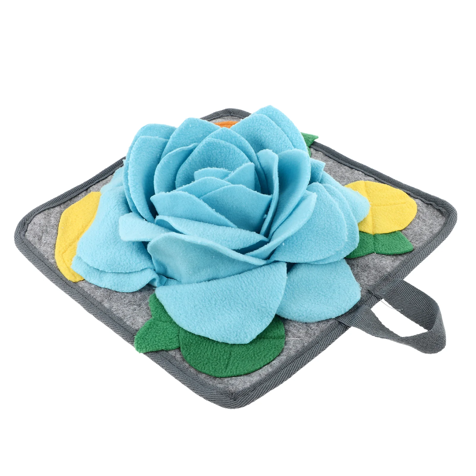

Foraging Rabbit Sniffing Pad Work Round Area Rugs Bunny Training Mat Polar Fleece Nose Feeding