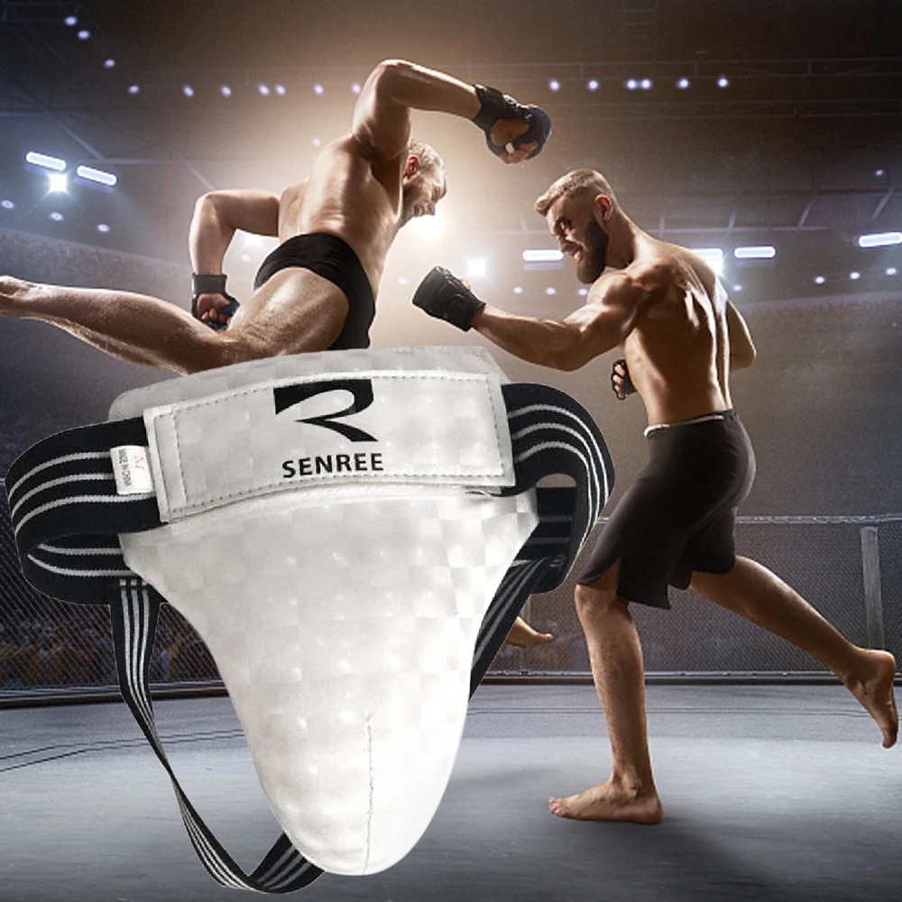 Men's Abdominal and Groin Protector for Boxing Training Muay Thai groin protector