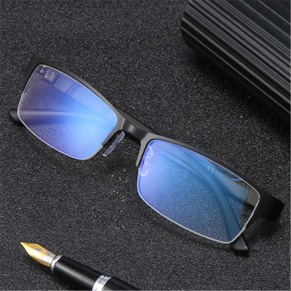 

Metal Square Frame Vintage Myopia Glasses Women Men Ultra Light Resin Reading Glasses Vision Care 0~600 Diopter