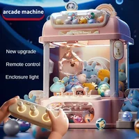 Children Remote Control Mini Claw Machine Toys Automatic Coin Operated Play Game Arcade Crane Doll Machines Kids Birthday Gifts 1