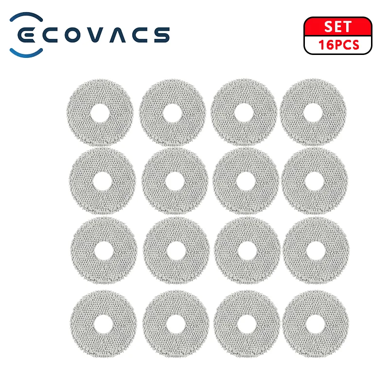 Universal Robot Vacuum Replacement Accessory Kit - Dust Bags, Brushes, Filters & Mop