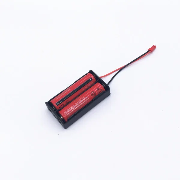

Plastic 2 x 18650 Batteries Holder Case Shell 2 Slots 7.4V 18650 Battery Storage Box Container With JST Plug
