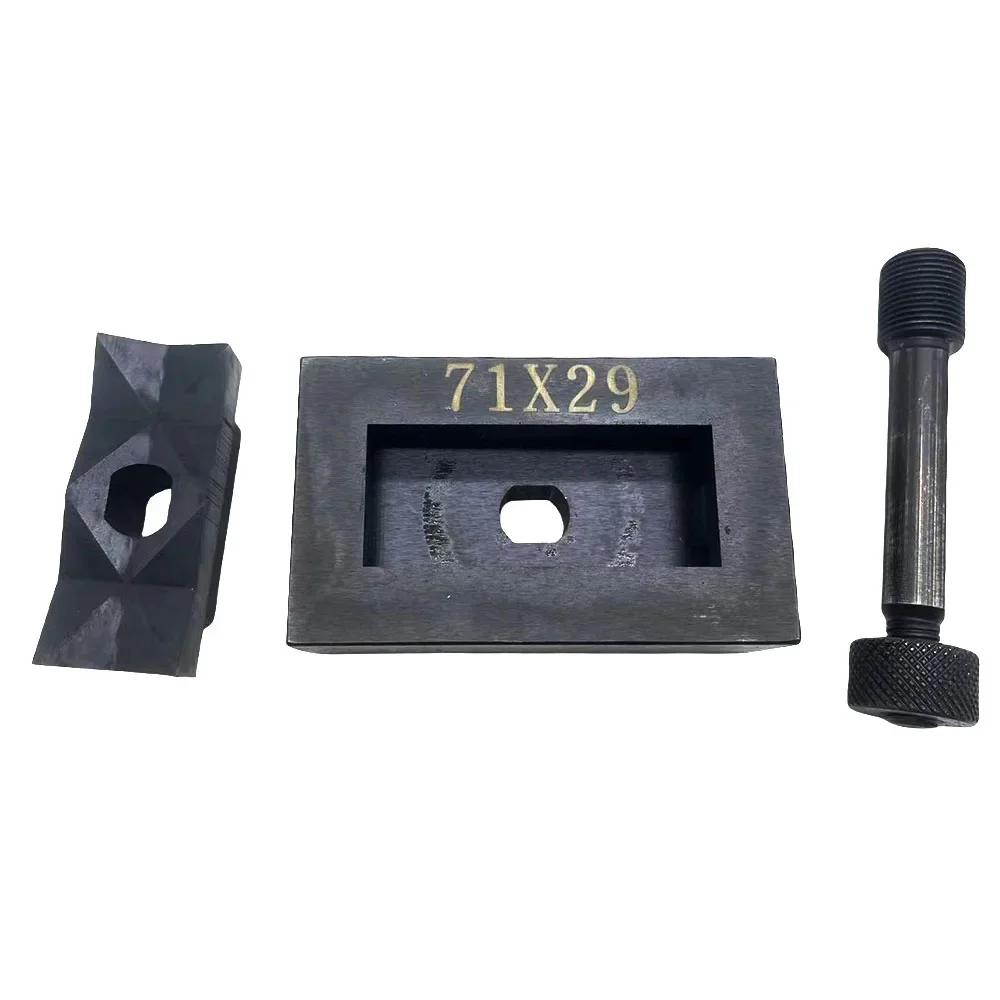 【Ready Stock】28x22mm 71x29mm Hydraulic Knockout Punch Rectangle Die for SYK-8 / SYK-15 Hydraulic Knockout Punch Driver Tool 3