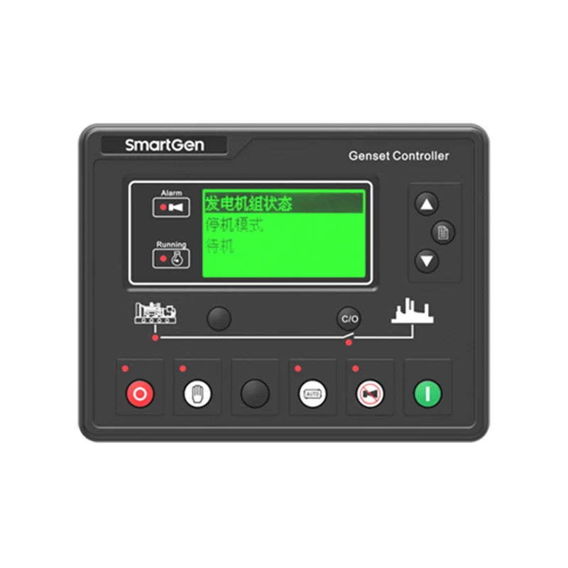 

Original SmartGen 35V Genset Parallel Controller HGM7110VS Compatible With