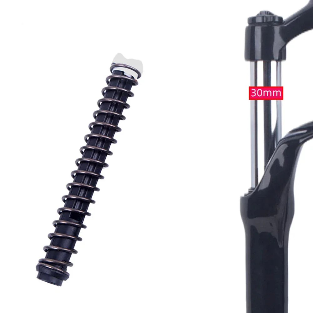 Lot De 2 Ressorts Amortisseur Fourche VTT - Acier, Diamètre 23,6 Mm (A) - Pour Fourche Avant Vélo - 5