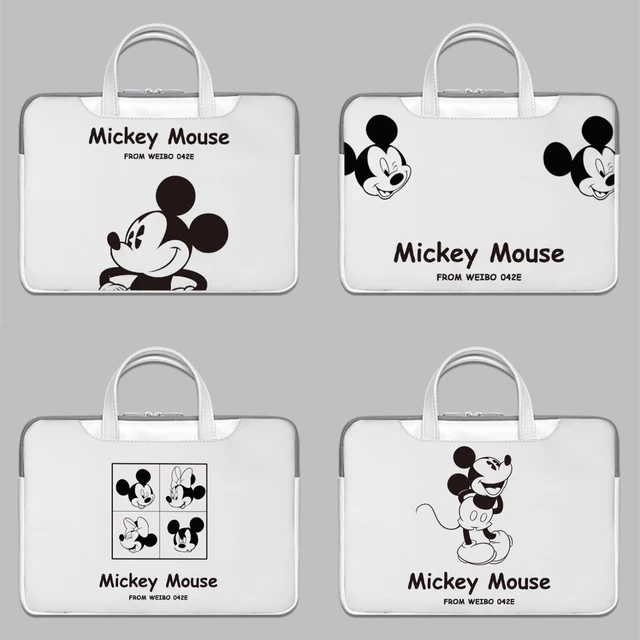 Disney Mickey Laptop Bag Case For Macbook Air Pro 13 14 15.6 Laptop Sleeve  Waterproof Notebook Bag For Dell Acer Asus Hp Handbag - Laptop Bags & Cases  - AliExpress