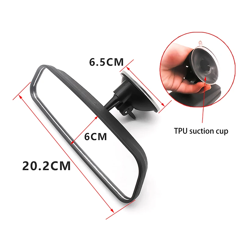 1 יחידה מוטורסיקלטה חשמלית טריקל זכוכית ספיגה מראה אחורית אוניברסלית 360 °   מראה אחורית מתכווננת לרכב