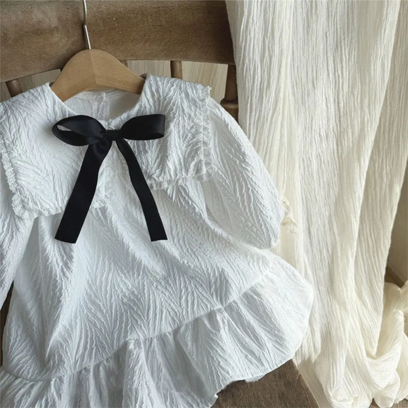 Autumn Baby Girls Dress Cotton Princess