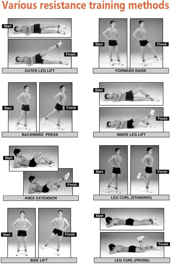 Ankle Resistance Training Speed and Agility Training Tool Ankle Resistance Bands for Football Basketball Taekwondo Yoga Boxing