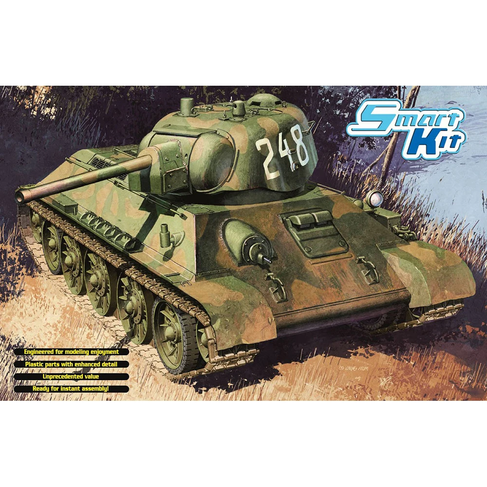 [Dragon] Dra-6401 1:35 T-34/76 Mod.1942 Formochka